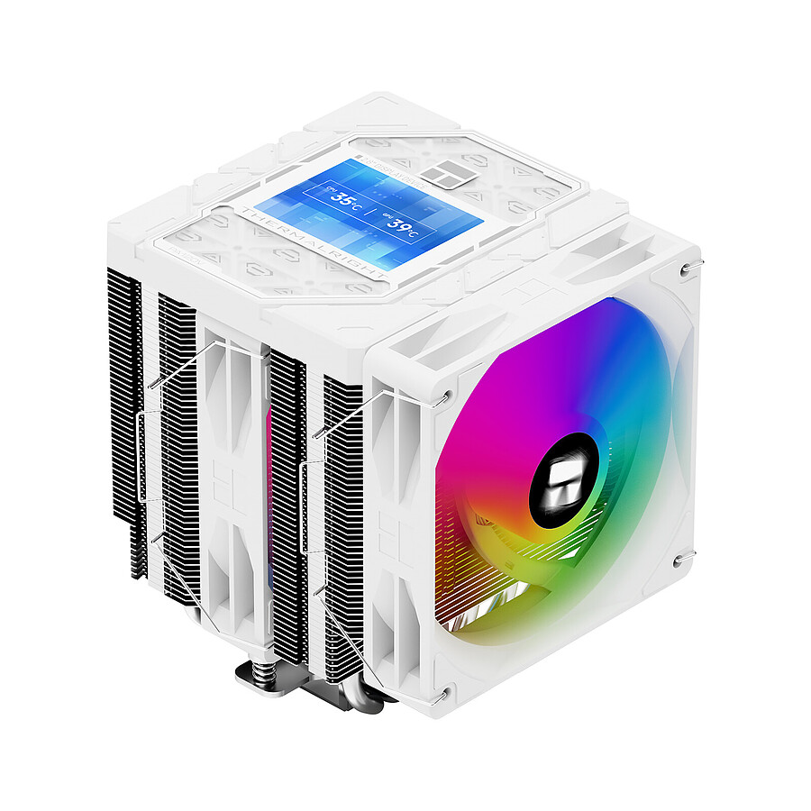 Refroidissement processeur Thermalright Peerless Assassin 120 Vision ARGB - Blanc