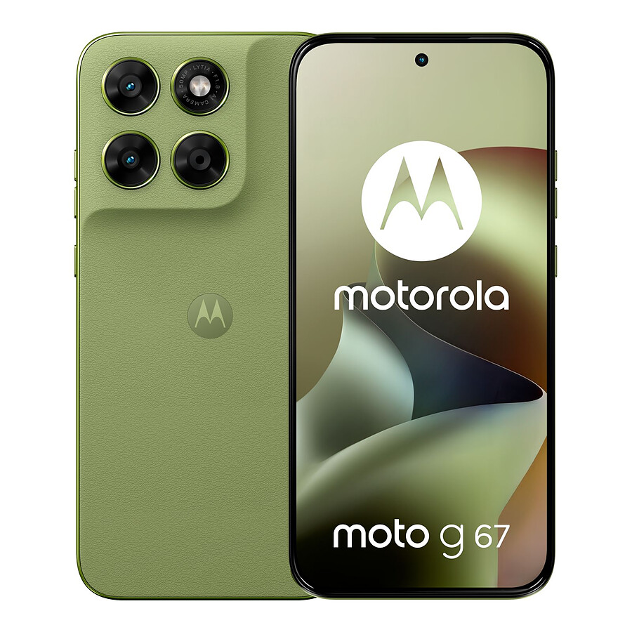 Smartphone Motorola Moto G67 Vert - 256 Go