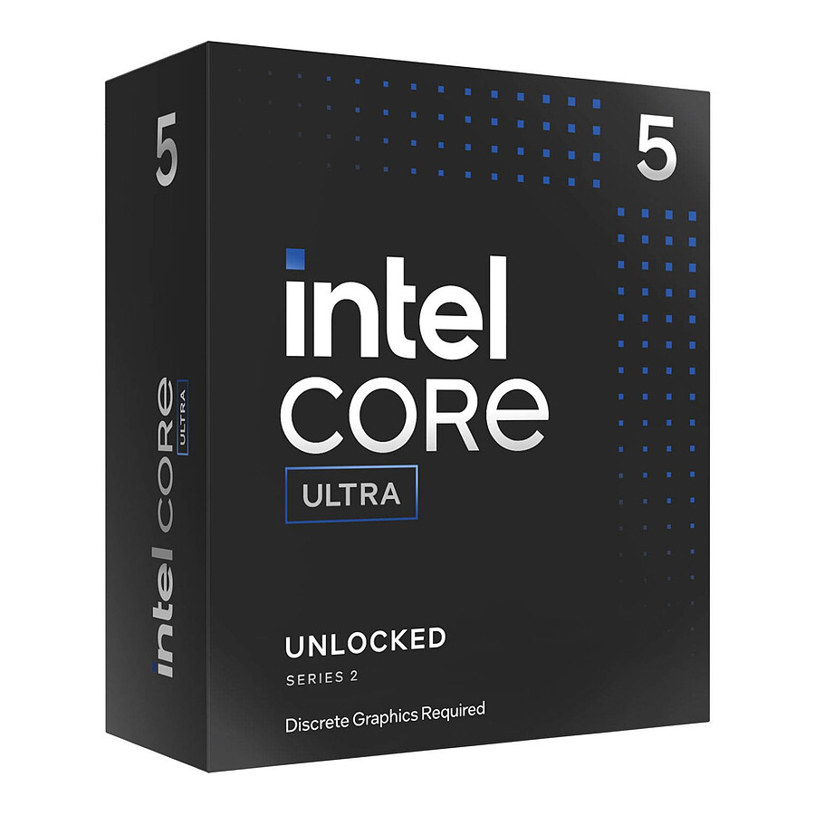 Processeur Intel Core Ultra 5 250KF Plus - Version tray