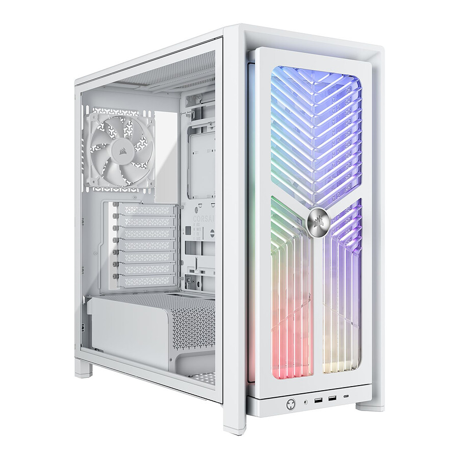 Boîtier PC Corsair Frame 4000X RS - Blanc