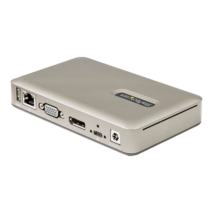 Station d'accueil PC portable StarTech.com Station d'accueil universelle USB-C avec Ethernet DisplayPort et Power Delivery 65 W