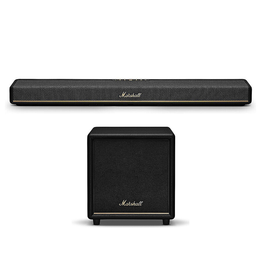 Barre de son Marshall Heston 60 + Heston Sub 200 (Noir)