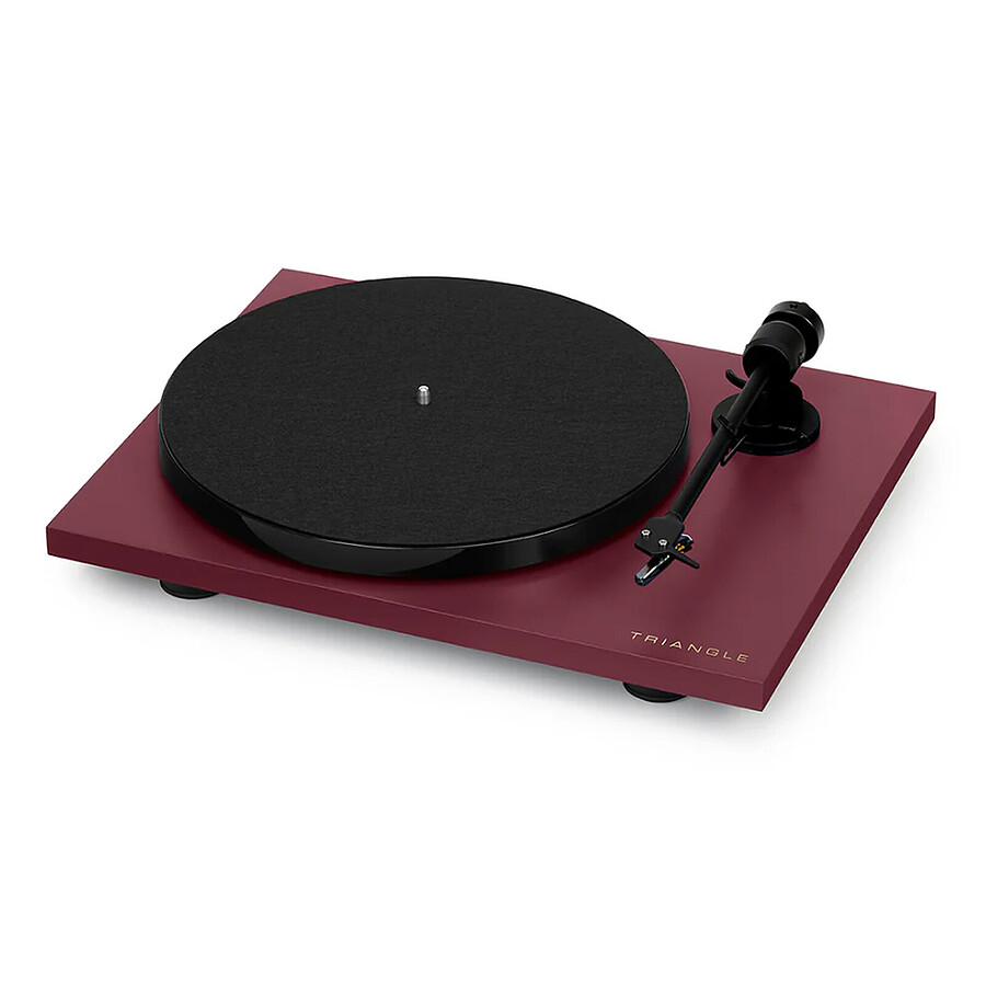 Platine Vinyles Triangle Lunar 1 Bordeaux