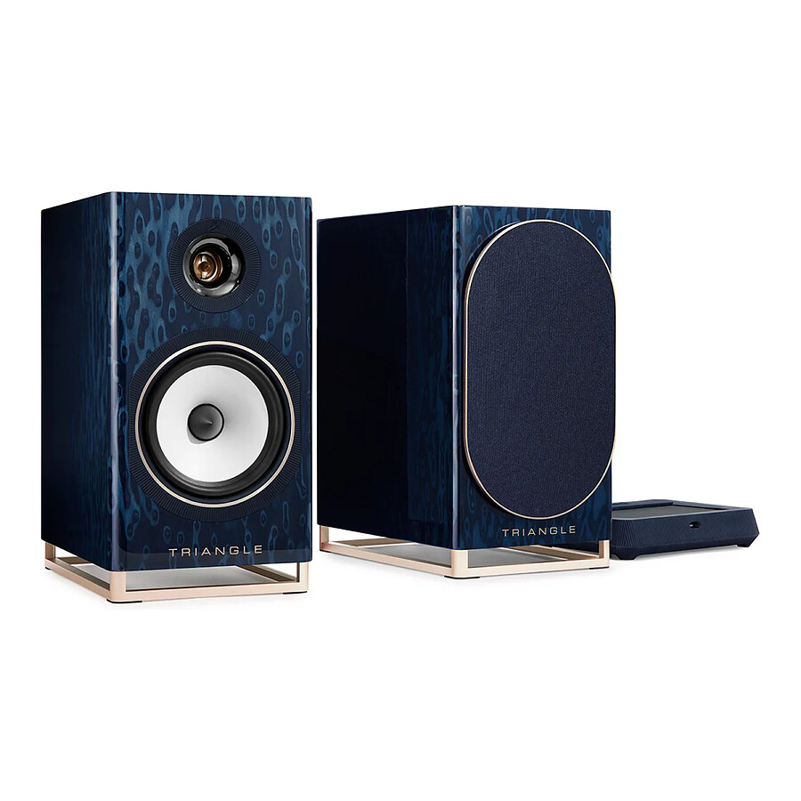 Enceintes HiFi / Home-Cinéma Triangle Capella 2 - Bleu Astral (la paire)