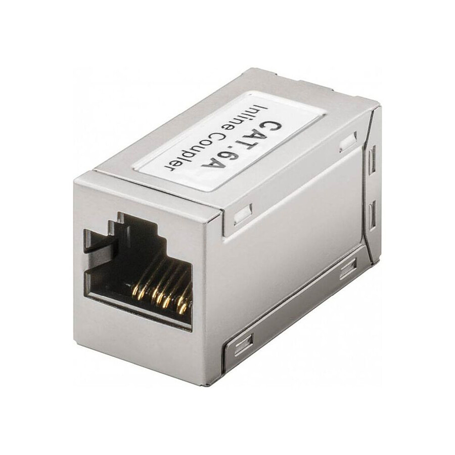 Accessoires RJ45 Goobay Coupleur RJ45 Cat6A