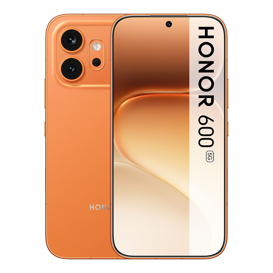 Smartphone Honor 600 5G Orange -  256 Go - 8 Go