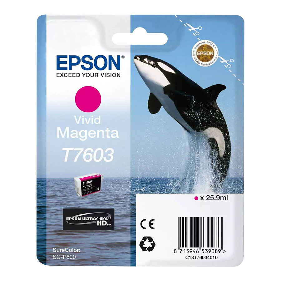 Cartouche d'encre Epson Magenta T7603