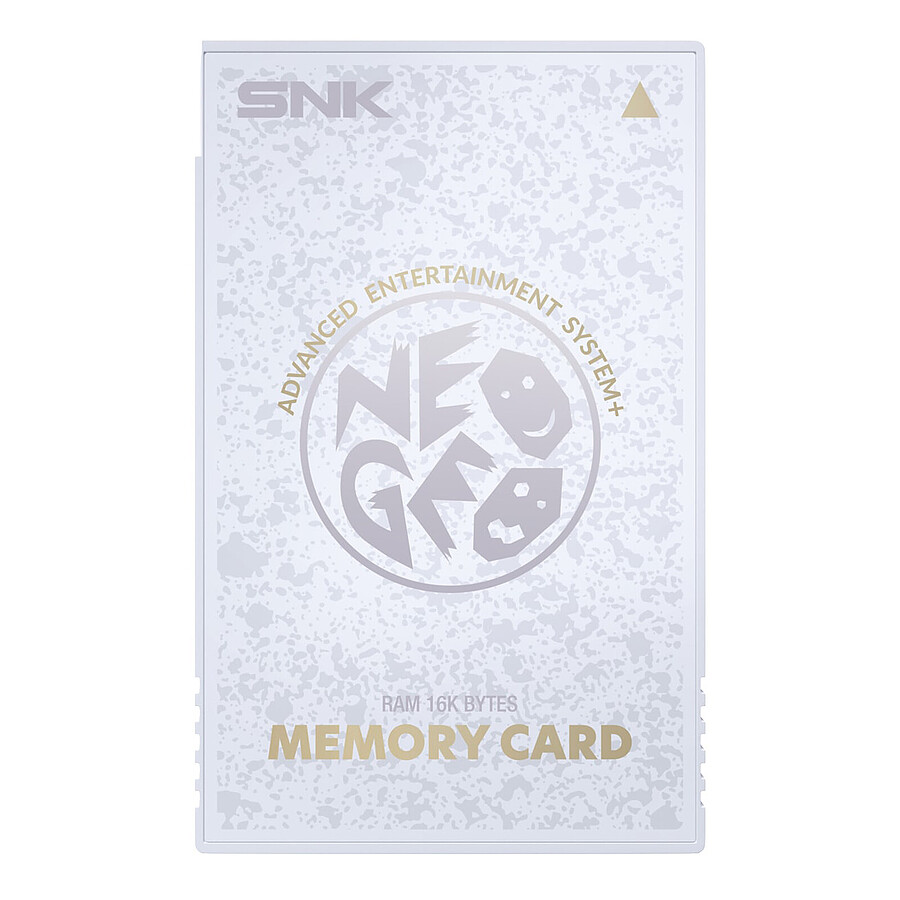 Console rétrogaming SNK Memory Card Anniversary Edition pour NEO-GEO AES+ Blanc