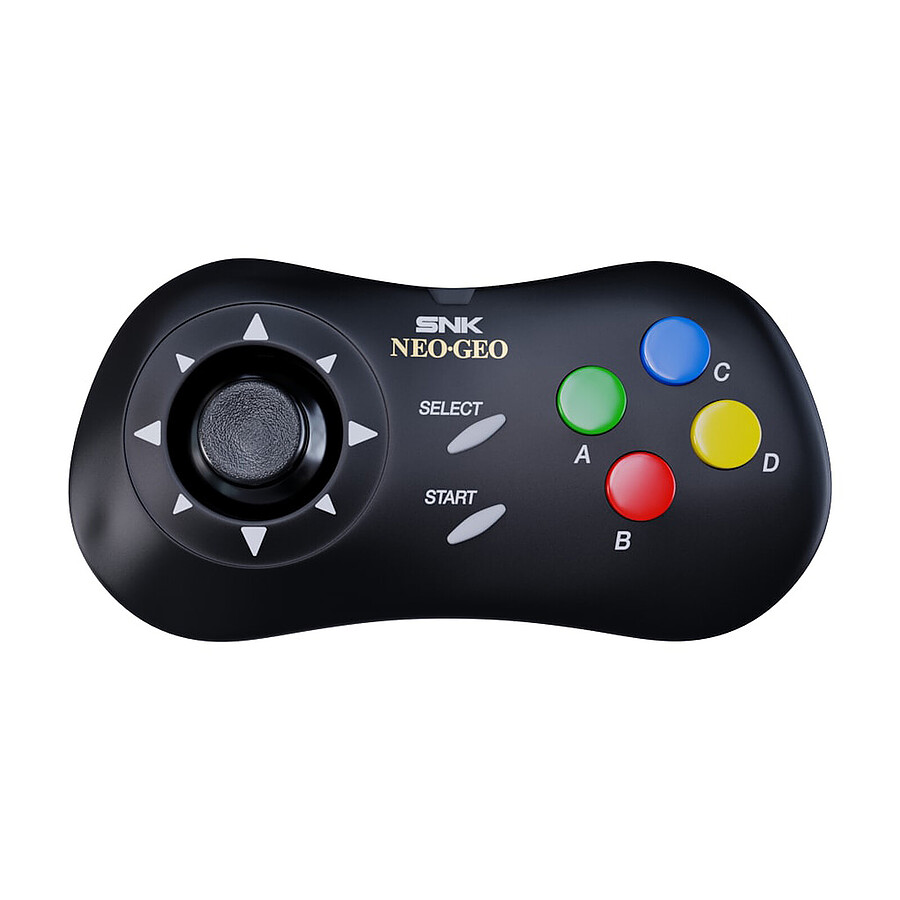 Console rétrogaming SNK Gamepad Wireless pour NEO-GEO AES+ Noir