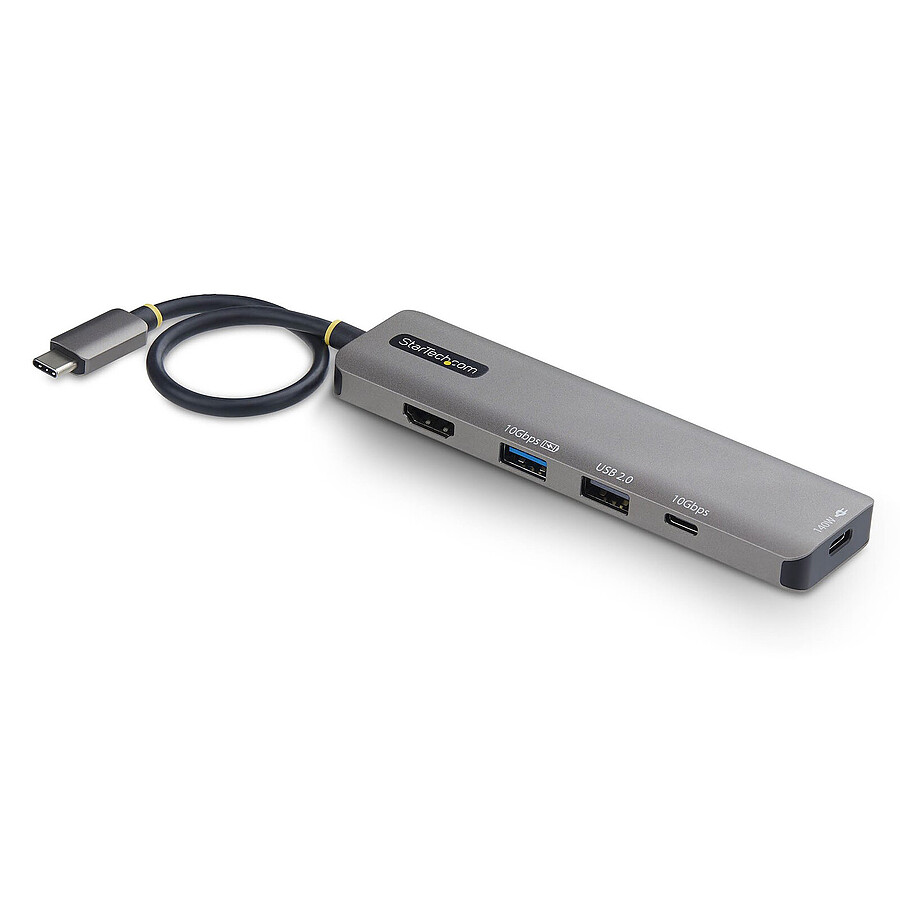 Hub USB StarTech.com Adaptateur Multiport USB-C vers HDMI avec Charge PD 140W