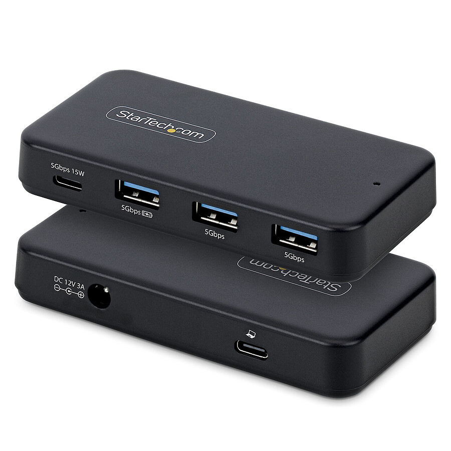 Hub USB StarTech.com Hub USB-C et USB-A à 4 Ports