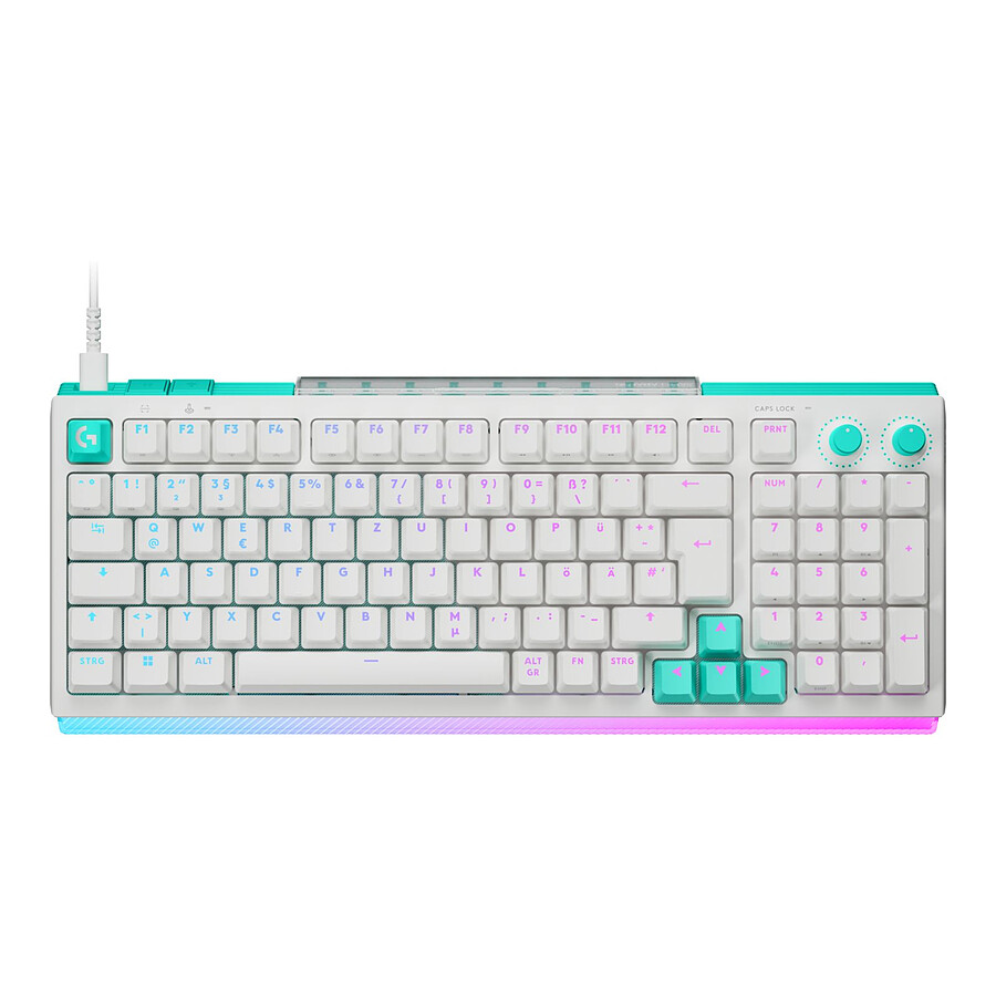 Clavier PC Logitech G G512 X 98 - Blanc