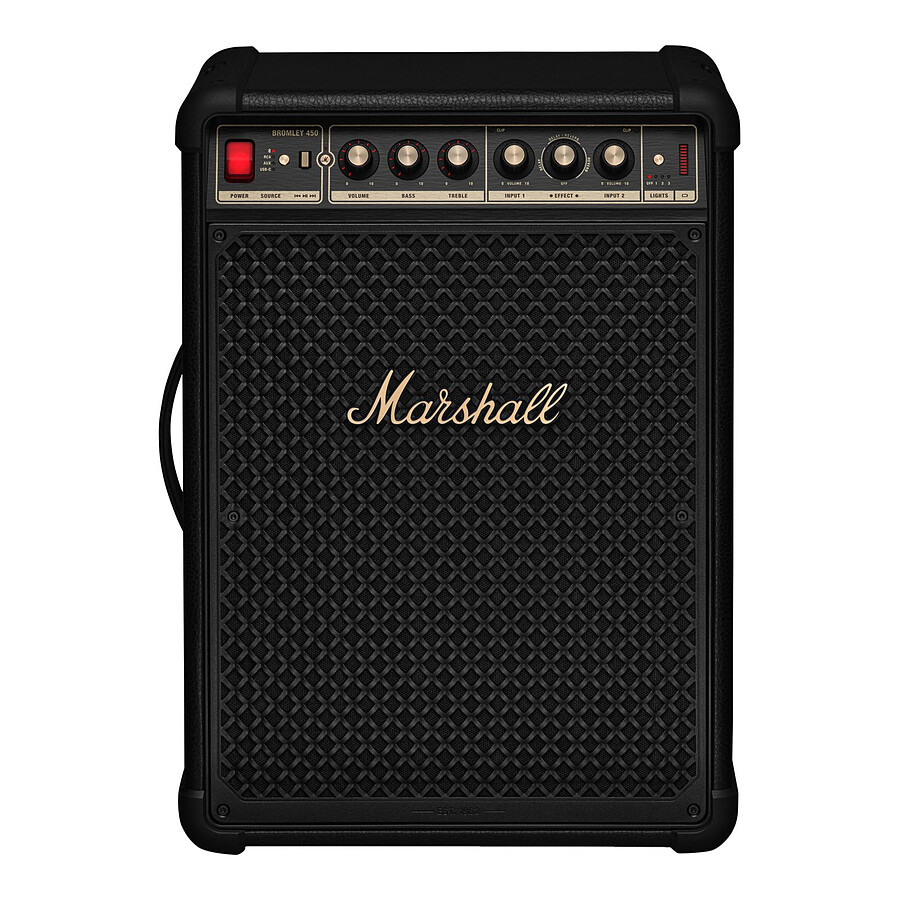 Enceinte de soirée Marshall Bromley 450 Noir - Enceinte de soirée