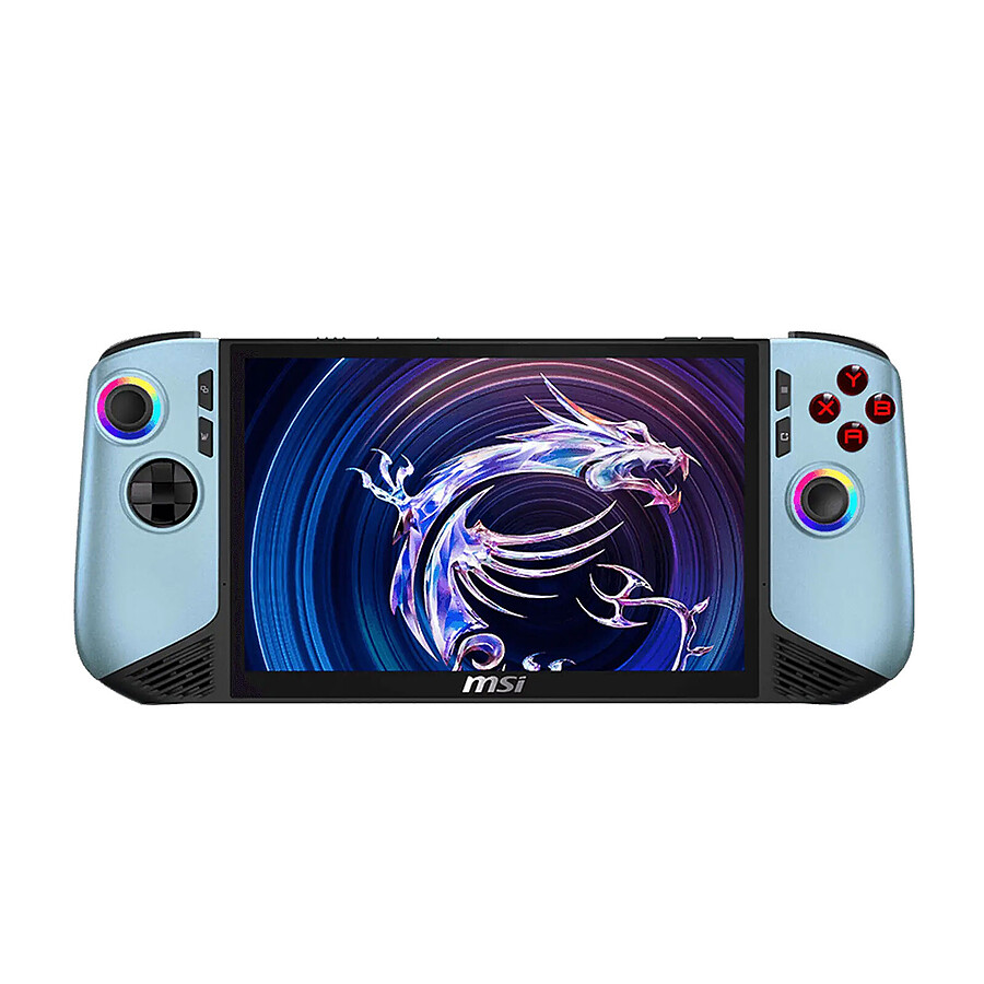 Console portable MSI Claw 8 AI+ A2VM-246FR - Glacier Blue