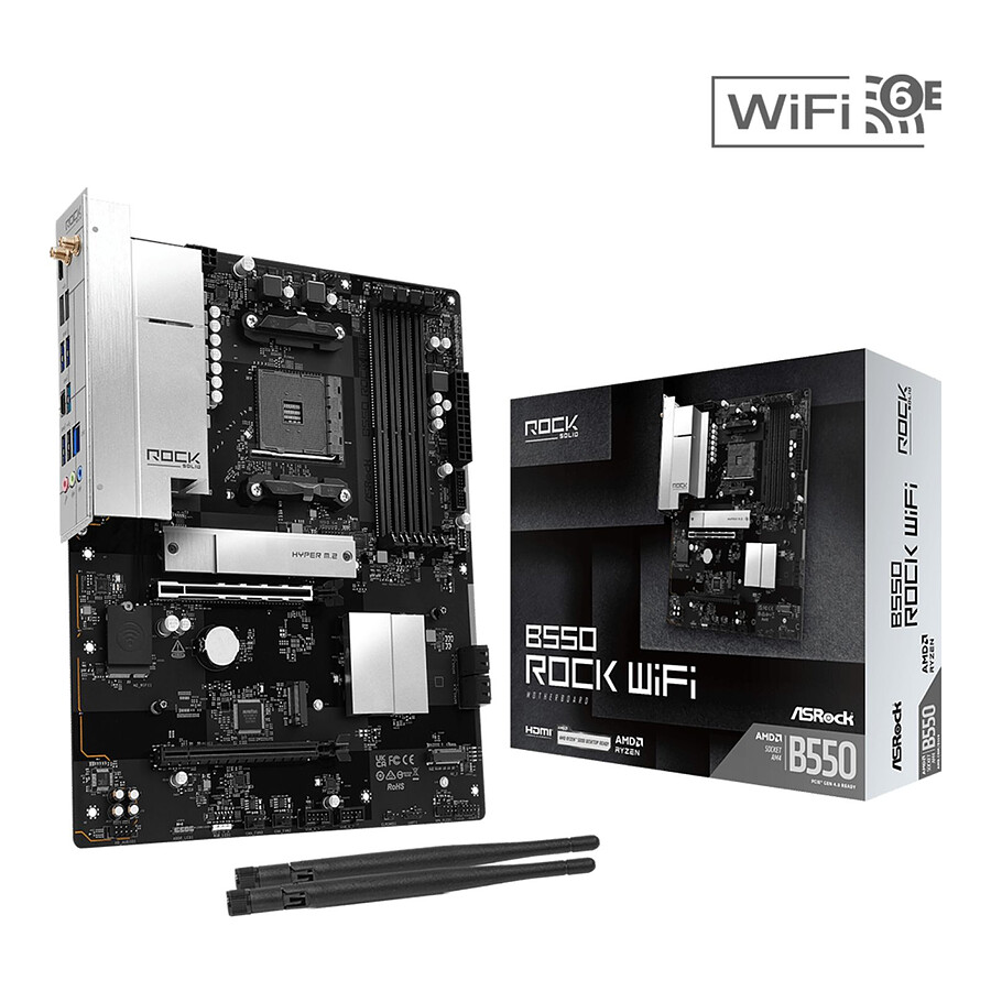Carte mère ASRock B550 Rock WiFi