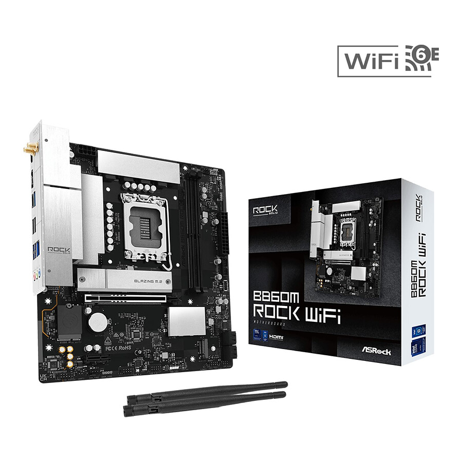 Carte mère ASRock B860M Rock WiFi